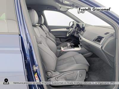 Audi Q5 40 2.0 tdi mhev 12v s line quattro s-tronic Blu/Azzurro usata Assago