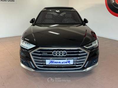 Audi A8 55 TFSI 3.0 quattro tiptronic TETTUCCIO Nero usata Crocetta del Montello