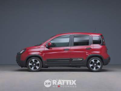 Fiat Panda pandina cross 1.0 firefly hybrid s&s 70cv Rosso usata Barzago