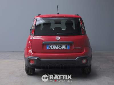 Fiat Panda pandina cross 1.0 firefly hybrid s&s 70cv Rosso usata Barzago