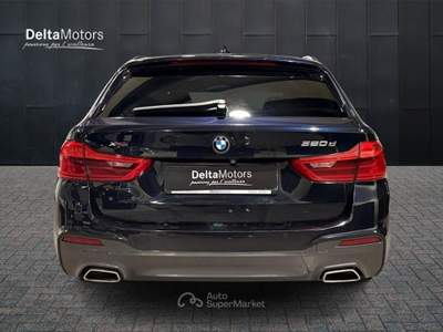 BMW Serie 5 520d  - 520d touring xdrive msport auto Blu/Azzurro usata Montecosaro