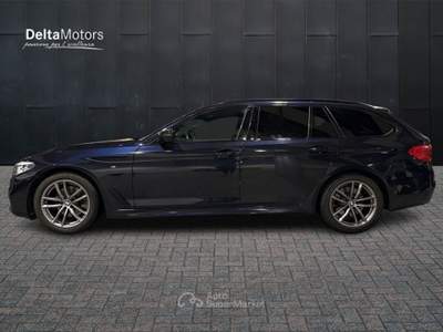 BMW Serie 5 520d  - 520d touring xdrive msport auto Blu/Azzurro usata Montecosaro