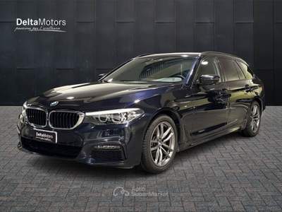 BMW Serie 5 520d  - 520d touring xdrive msport auto Blu/Azzurro usata Montecosaro