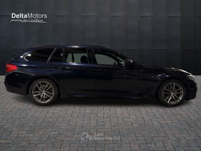BMW Serie 5 520d  - 520d touring xdrive msport auto Blu/Azzurro usata Montecosaro