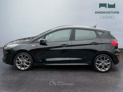 Ford Fiesta  - fiesta 5p 1.0 ecoboost h st-line 125cv Nero usata Segrate