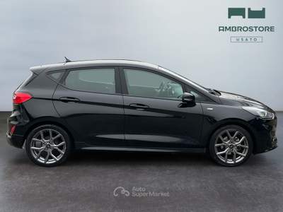 Ford Fiesta  - fiesta 5p 1.0 ecoboost h st-line 125cv Nero usata Segrate