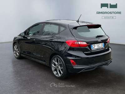 Ford Fiesta  - fiesta 5p 1.0 ecoboost h st-line 125cv Nero usata Segrate
