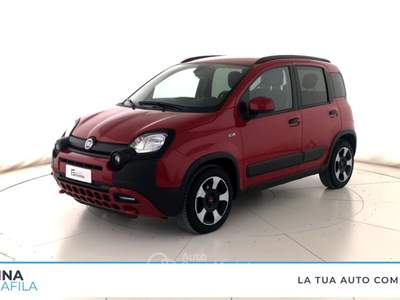 Fiat Panda  - panda 1.0 firefly hybrid cross s&s 70cv 5p.ti Rosso usata Marcianise