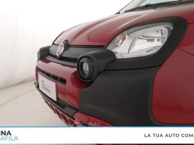 Fiat Panda  - panda 1.0 firefly hybrid cross s&s 70cv 5p.ti Rosso usata Marcianise