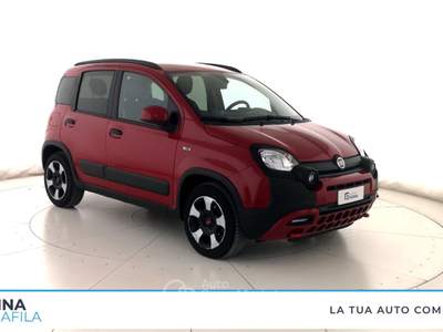 Fiat Panda  - panda 1.0 firefly hybrid cross s&s 70cv 5p.ti Rosso usata Marcianise
