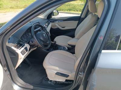 BMW X1 X1 sDrive18d Nero usata Chivasso