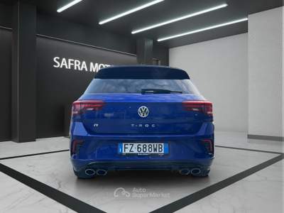 Volkswagen T-Roc T-Roc R 2.0 TSI DSG 4MOTION BlueMotion Technology Blu/Azzurro usata Rende
