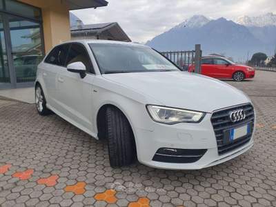 Audi A3 Spb 2.0 TDI Edition quattro 184cv s-tronic S-Line Bianco usata Dubino