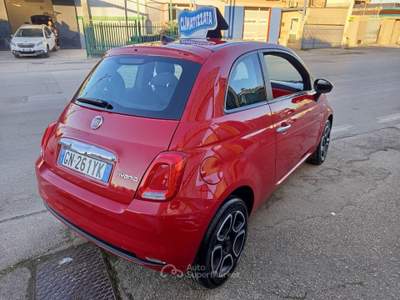 Fiat 500 1.0 Hybrid Rosso usata Barletta