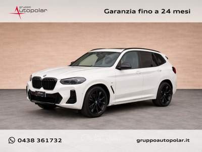 BMW X3 XDRIVE 30D MHEV 48V MSPORT 286CV AUTO Bianco usata San Fior