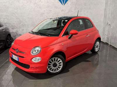 Fiat 500 500 1.2 Lounge TETTO PANORAMICO BLUETOOTH CERCHI I Rosso usata Cornaredo