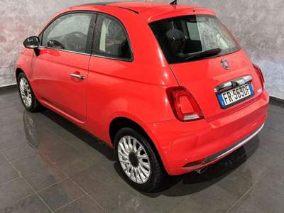 Fiat 500 500 1.2 Lounge TETTO PANORAMICO BLUETOOTH CERCHI I Rosso usata Cornaredo