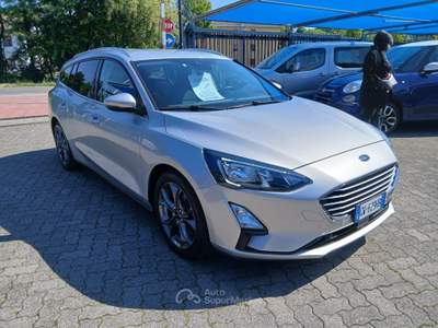 Ford Focus 1.0 EcoBoost 125 CV SW Business Argento usata Varedo