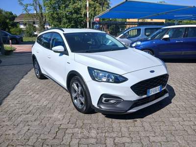 Ford Focus 1.5 EcoBlue 120 CV automatico SW Active Bianco usata Varedo