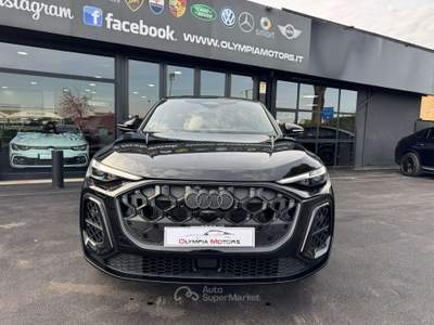 Audi Q5 2.0 TDI SPB S LINE TETTO KAMERA MATRIX 21 Nero usata Ciampino