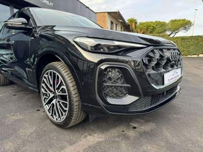 Audi Q5 2.0 TDI SPB S LINE TETTO KAMERA MATRIX 21 Nero usata Ciampino