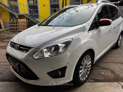 Ford C-Max FORD C MAX 1,6 TDCI TITANIUAM 7 POSTI Bianco usata Cusano Milanino