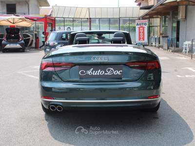 Audi A5 Cabrio 50 TDI TIPTRONIC QUATTRO SPORT 4x4 INTERNI NERI IN PELLE Verde usata Villongo