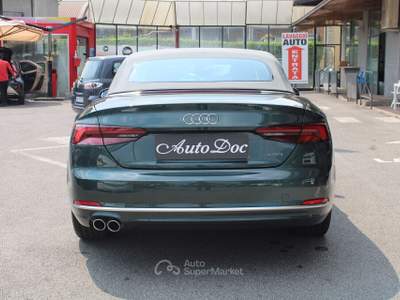 Audi A5 Cabrio 50 TDI TIPTRONIC QUATTRO SPORT 4x4 INTERNI NERI IN PELLE Verde usata Villongo