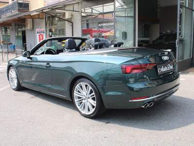 Audi A5 Cabrio 50 TDI TIPTRONIC QUATTRO SPORT 4x4 INTERNI NERI IN PELLE Verde usata Villongo