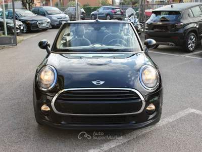 MINI Cooper Cabrio 1.5 STEPTRONIC 136CV SEDILI SPORT ANTRACITE NAVI PLUS Nero usata Villongo