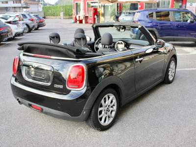 MINI Cooper Cabrio 1.5 STEPTRONIC 136CV SEDILI SPORT ANTRACITE NAVI PLUS Nero usata Villongo