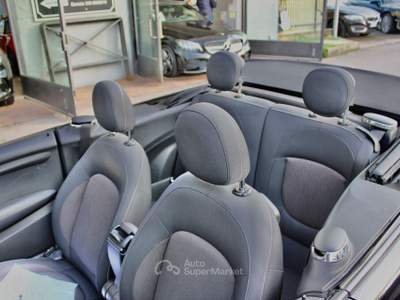 MINI Cooper Cabrio 1.5 STEPTRONIC 136CV SEDILI SPORT ANTRACITE NAVI PLUS Nero usata Villongo