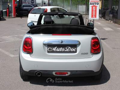 MINI Cooper Cabrio STEPTRONIC 135CV AUTO CABRIO FULL LED NAVY Bianco usata Villongo
