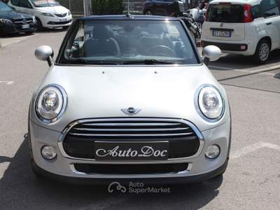 MINI Cooper Cabrio STEPTRONIC 135CV AUTO CABRIO FULL LED NAVY Bianco usata Villongo