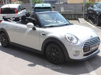 MINI Cooper Cabrio STEPTRONIC 135CV AUTO CABRIO FULL LED NAVY Bianco usata Villongo