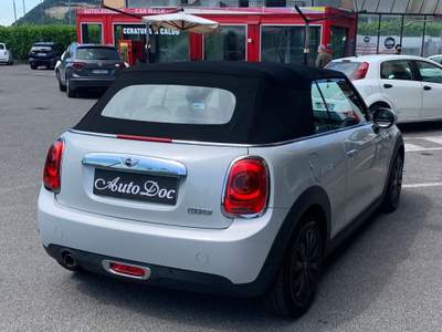 MINI Cooper Cabrio STEPTRONIC 135CV AUTO CABRIO FULL LED NAVY Bianco usata Villongo