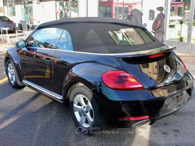 Volkswagen Maggiolino Cabrio 1.2 TSI Design 105CV NAVY PLUS SEDILI RISCALDATI Nero usata Villongo