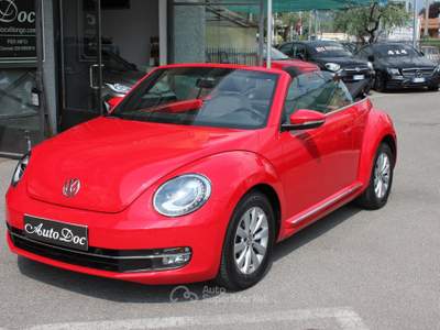 Volkswagen Maggiolino CABRIO 1.2 TSI DESIGN DSG 105CV BELLISSIMA!! Rosso usata Villongo