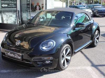 Volkswagen Maggiolino Cabrio 1.2 TSI Sound BlueMotion Technology Nero usata Villongo