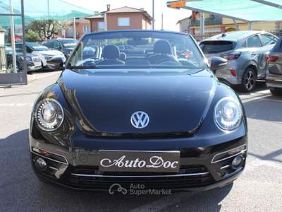 Volkswagen Maggiolino Cabrio 1.2 TSI Sound BlueMotion Technology Nero usata Villongo