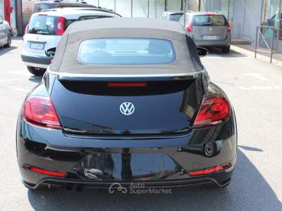 Volkswagen Maggiolino Cabrio 1.4 TSI R-LINE DSG FARI A LED - TAGLIANDI UFFICIALI! Nero usata Villongo