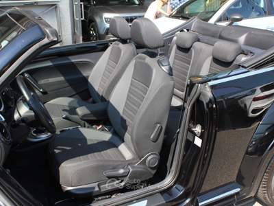 Volkswagen Maggiolino Cabrio 1.4 TSI R-LINE DSG FARI A LED - TAGLIANDI UFFICIALI! Nero usata Villongo