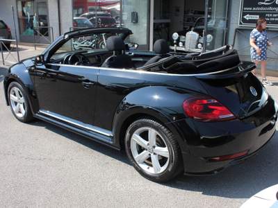 Volkswagen Maggiolino Cabrio 1.4 TSI R-LINE DSG FARI A LED - TAGLIANDI UFFICIALI! Nero usata Villongo