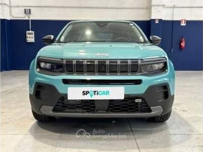 Jeep Avenger Avenger 1.2 Turbo 100 CV Longitude Blu/Azzurro usata Rho