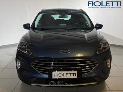 Ford Kuga 3ª SERIE 2.0 ECOBLUE 190 CV AUT. AWD TITANIUM BUSINESS Blu/Azzurro usata Manerbio