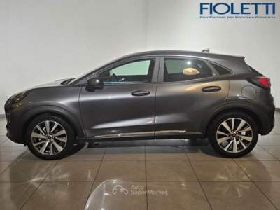 Ford Puma 1.0 ECOBOOST HYBRID 125 CV S&S TITANIUM X Nero usata Manerbio