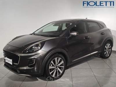 Ford Puma 1.0 ECOBOOST HYBRID 125 CV S&S TITANIUM X Nero usata Manerbio