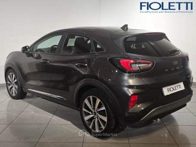 Ford Puma 1.0 ECOBOOST HYBRID 125 CV S&S TITANIUM X Nero usata Manerbio