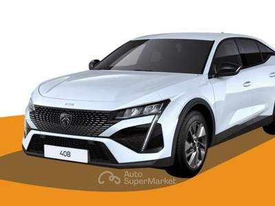 Peugeot 408 Hybrid 145 e-DCS6 Allure Bianco usata Gubbio