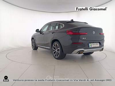 BMW X4 xdrive20i mhev 48v auto Nero usata Assago